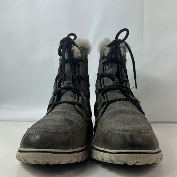 Sorel Joan Explorer Suede Leather Women's Ankle Booties. - Picture 8 of 15